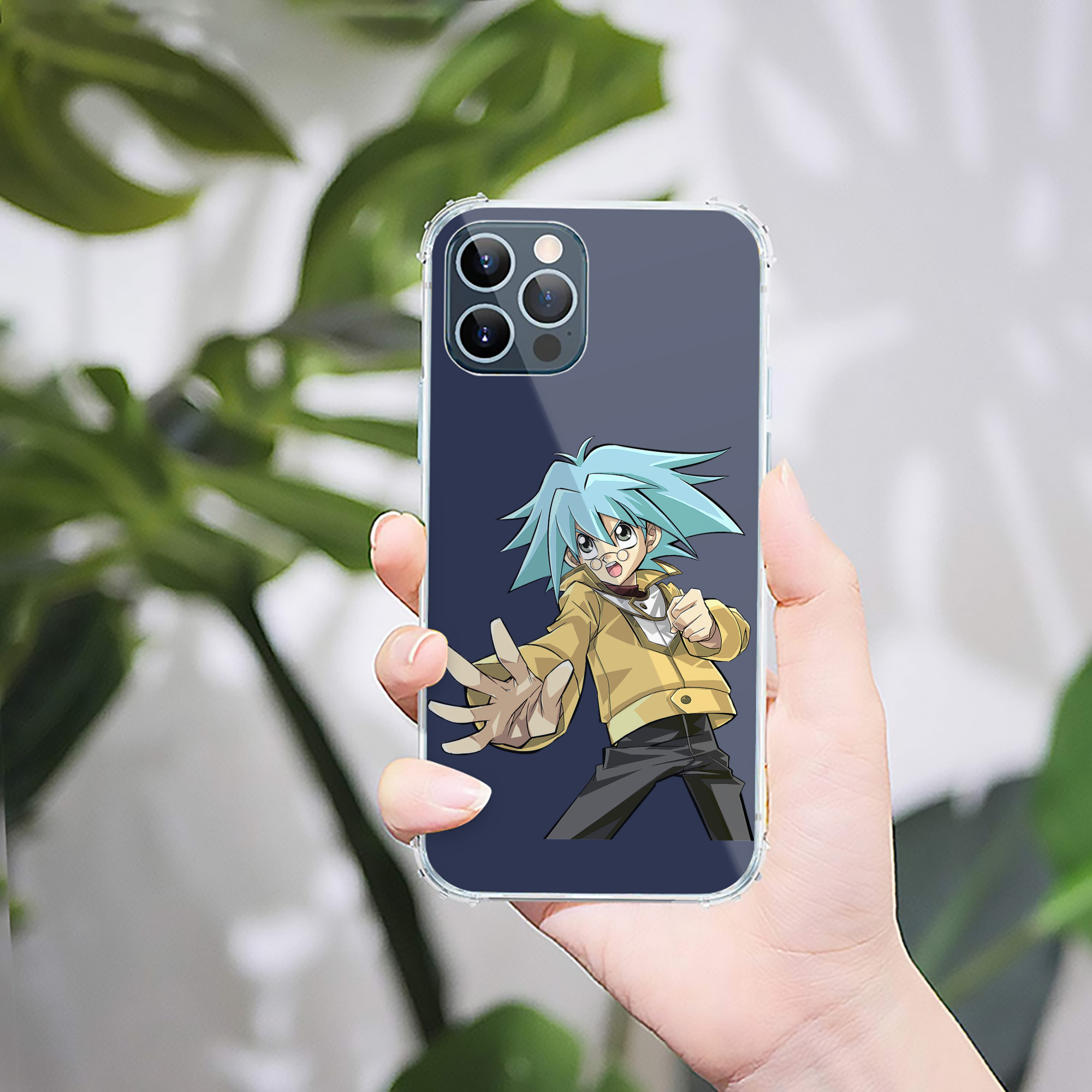 （画像用） 遊☆戯☆王 Yu-Gi-Oh! 【iPhone 12シリーズ対応】透明スマホケース（クリアソフトケース）